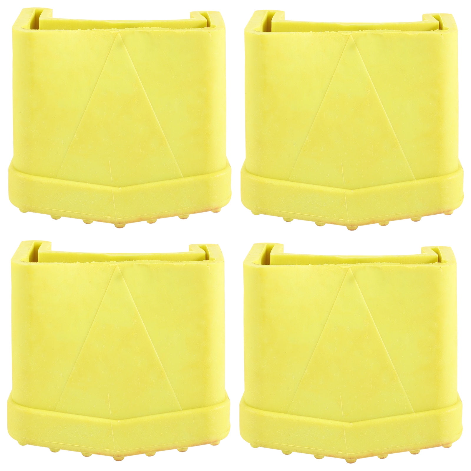 4 Pcs Ladder Feet Protector Mat Floor Foot Grips Pads Rubber