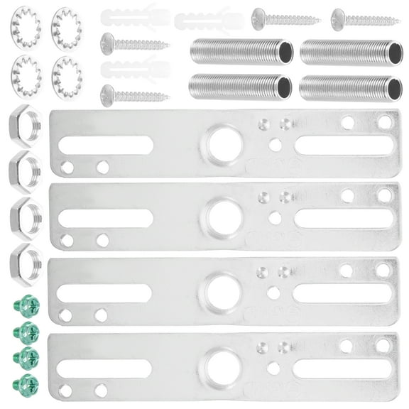 4pcs Universal Ceiling Light Fixture Mounting Bracket Kit Crossbar Hardware Set for Chandeliers