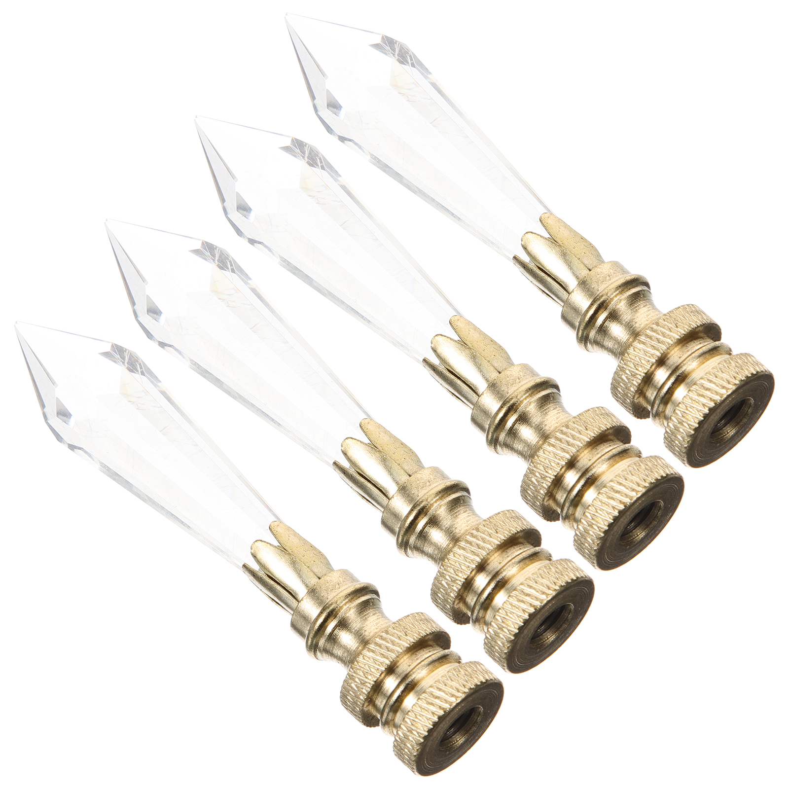 4 Pcs Lampshade Decorative Head Desk Light Lamp Shade Finials Lamp Knob