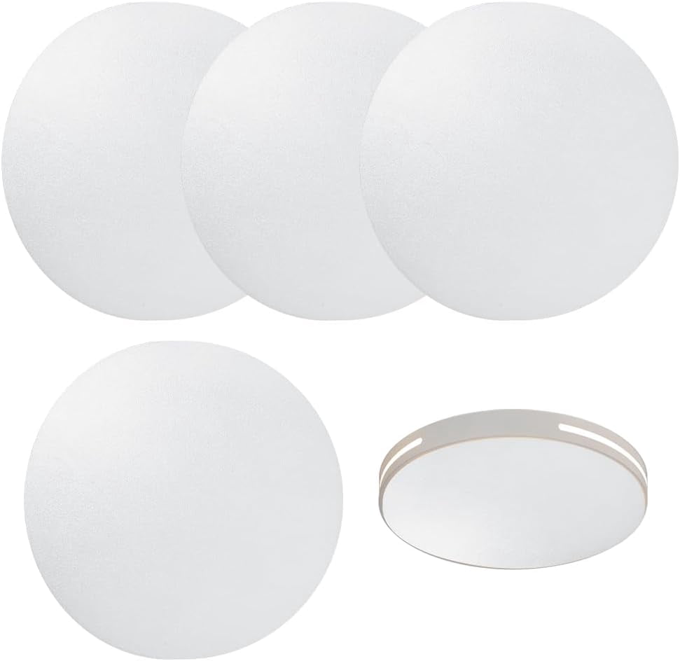 4 Pcs Lampshade Diffuser 2mm Thick Frosted White Diffuser Sheet Acrylic ...