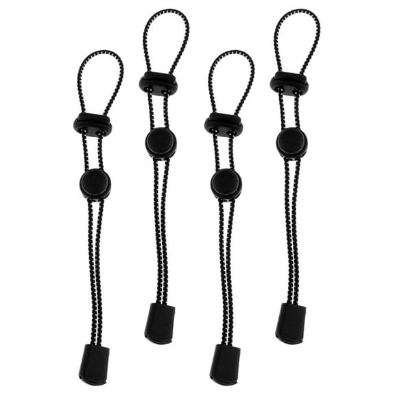 4 Pcs Lanyard Walking Cane Strap Hiking Gear Trekking Accessories Adjustable Cane Buckle Elastic Rope for Hiking