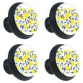 thumbnail image 1 of 4 Pcs Lemon Knobs for Kitchen Cabinet Cupboard Dresser Bookcase Drawer Pulls Handles Round Home Decor, 1 of 7