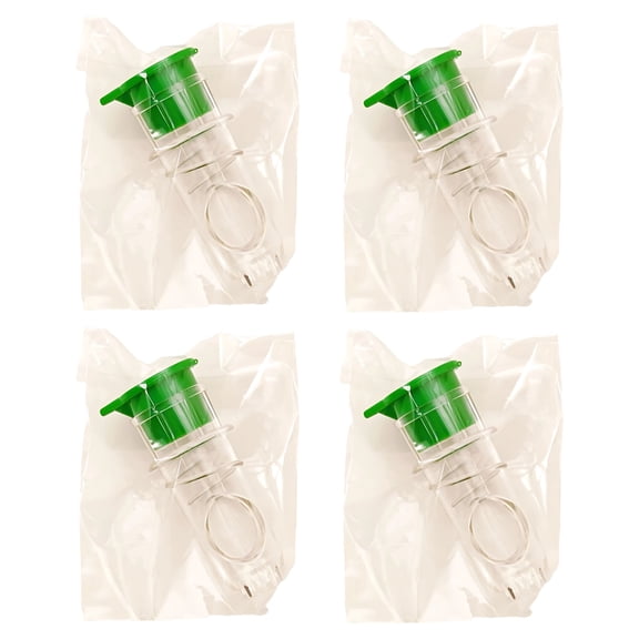 4 Pcs Lemon Squeezer, Handheld Juice Extractor, Manual Rotation Plastic Citrus Juicer With Filter, Screw-Top Lemon Pourer For Kitchen, 1.5 X 3.3 In / 3.8 X 8.5 Cm