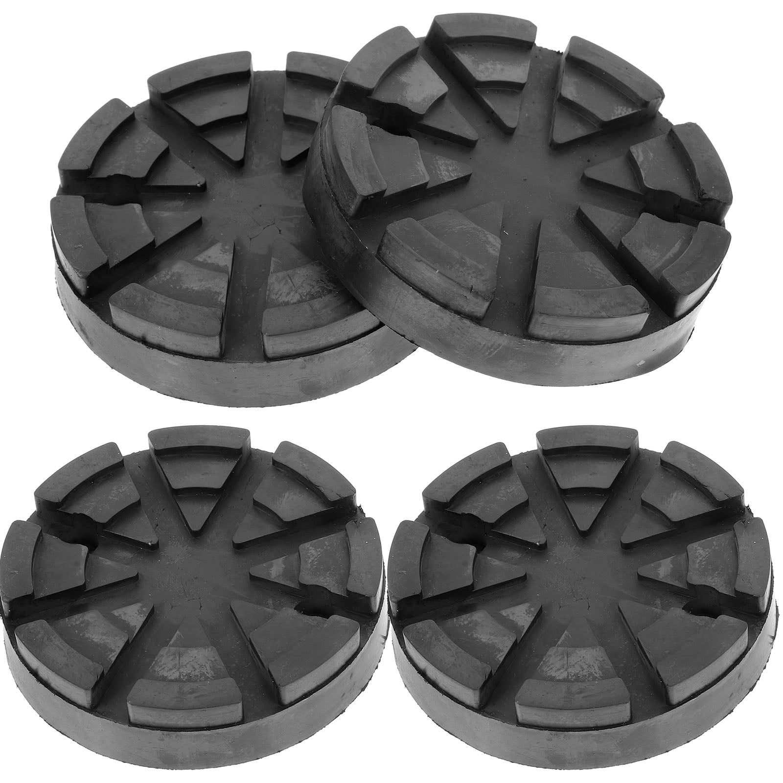 4 Pcs Lift Tray Mat Automotive Rubber Jack Pads For Rv Jack Pad Floor Jack Rubber Pad