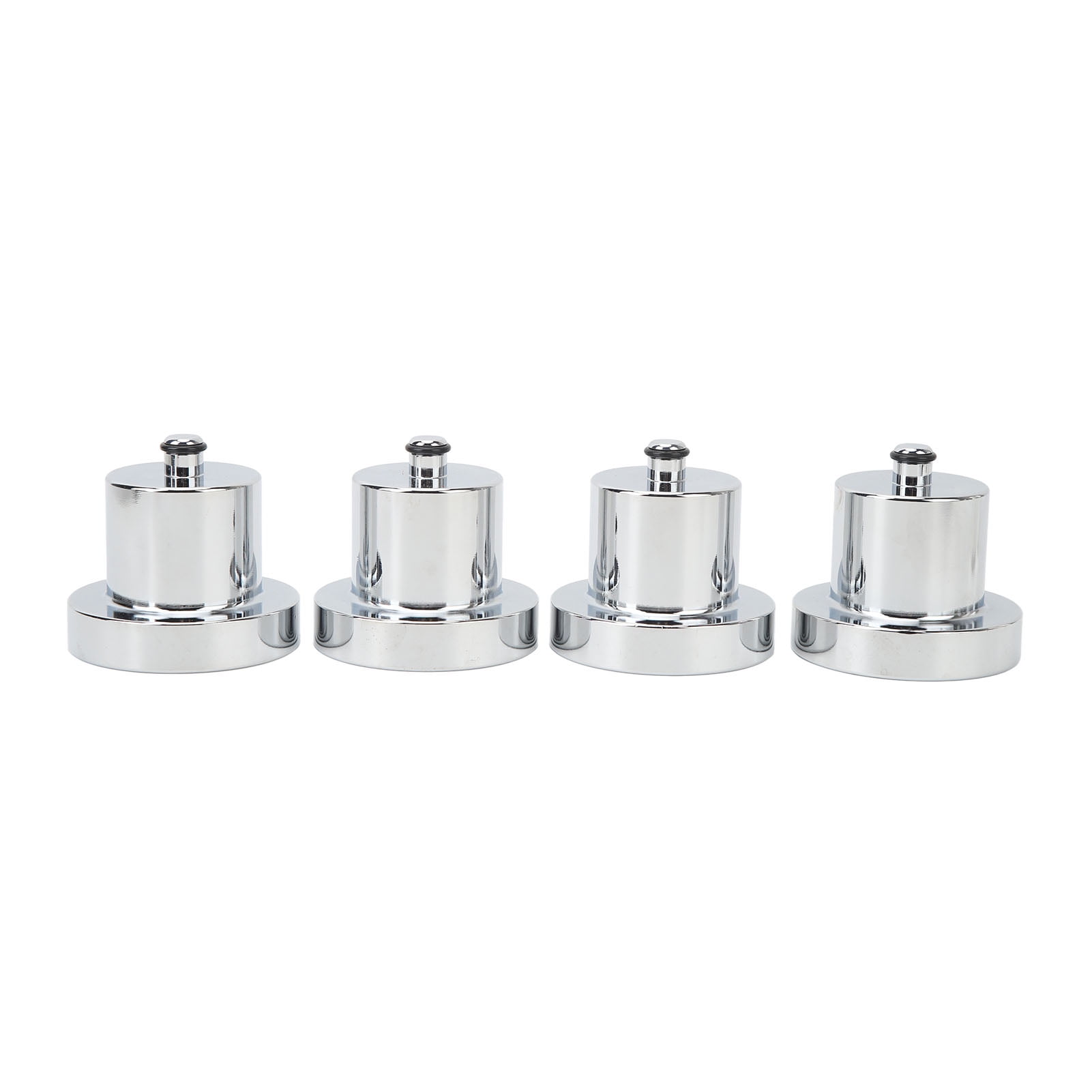 4 Pcs Lifting Jack Pad Silvery Aluminium Alloy Lift Point Jack Adapter