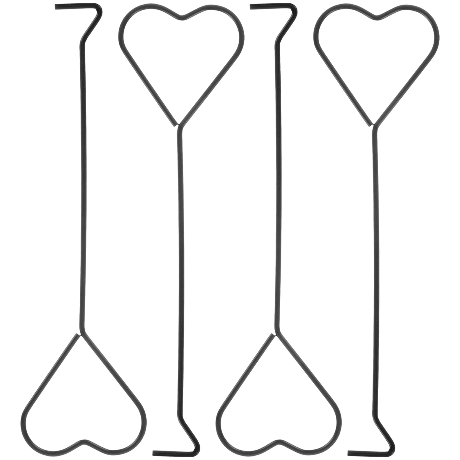 4 Pcs Long Candle Wick Hook Metal Extinguisher Thin Candles 1cm