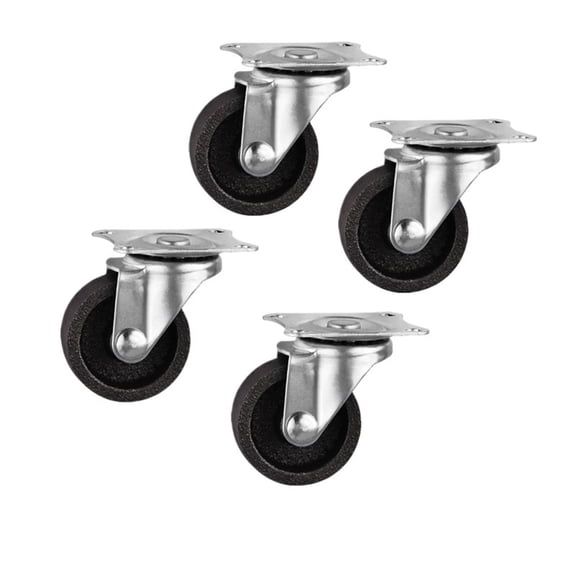 4 Pcs/Lot Casters 1.5 Inch Cast Iron Caster Diameter 4cm All Angle Wheel Height 5cm Furniture Factory Direct ,Multiple Uses