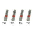 thumbnail image 1 of 4 Pcs Magnetic T6-T40 Hex Head Screw Driver Bit 1/4inch Hex Shank 25mm Spanner, 1 of 10