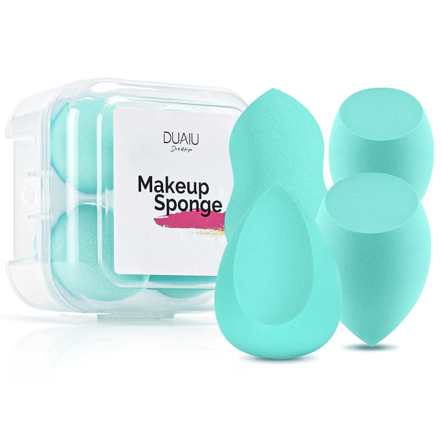 4 Pcs Makeup Sponge Set Beauty Sponge Foundation Blending Sponge ...