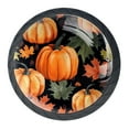 thumbnail image 1 of 4 Pcs Maple Leaf Pumpkin Knobs for Kitchen Cabinet Cupboard Dresser Bookcase Drawer Pulls Handles Round Home Decor, 1 of 8