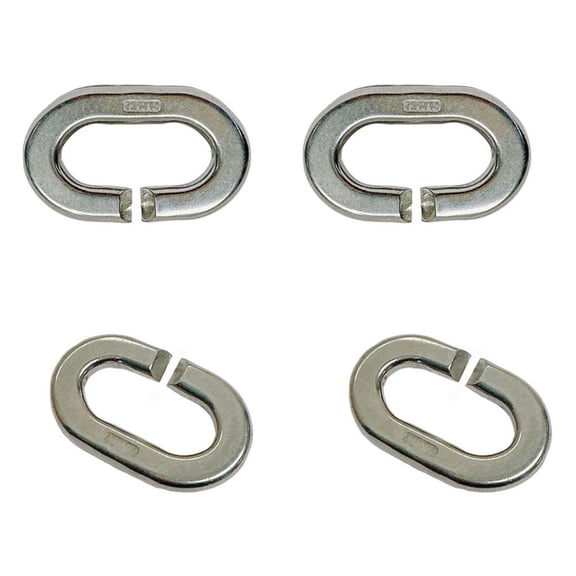 4 Pcs Marine 1" C Link Connector Link 2800 Lb WLL Lift Rig Stainless Steel T316