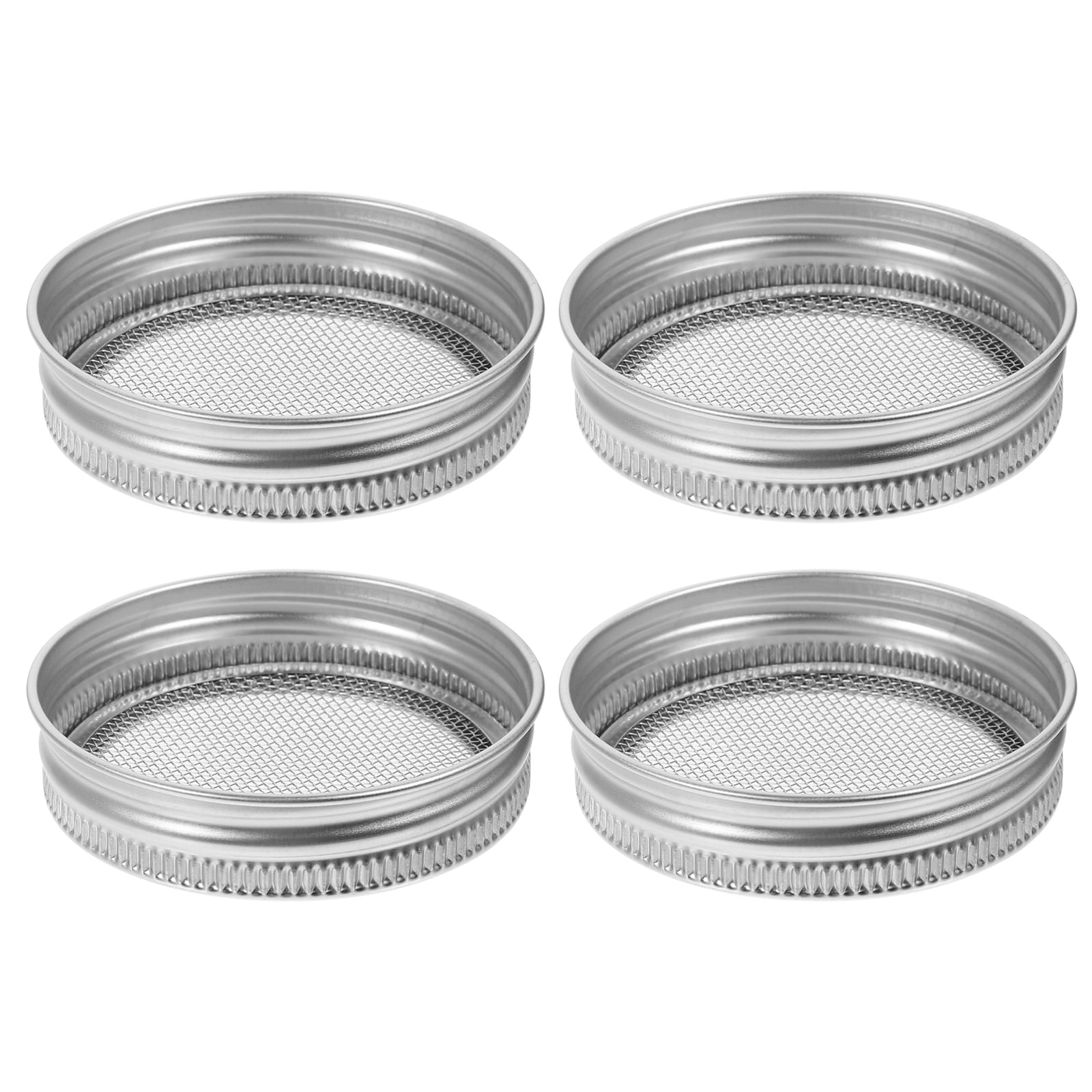 4 Pcs Mason Jar Sprout Lids Mason Jars Sprouting Lids Wide Mouth Mason