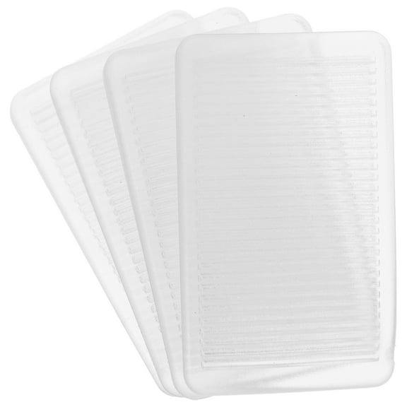 4 Pcs Mat Plastic Leveling Wedges Desk Stabilizer Bed Levelers for Uneven Floors Leveling Shims