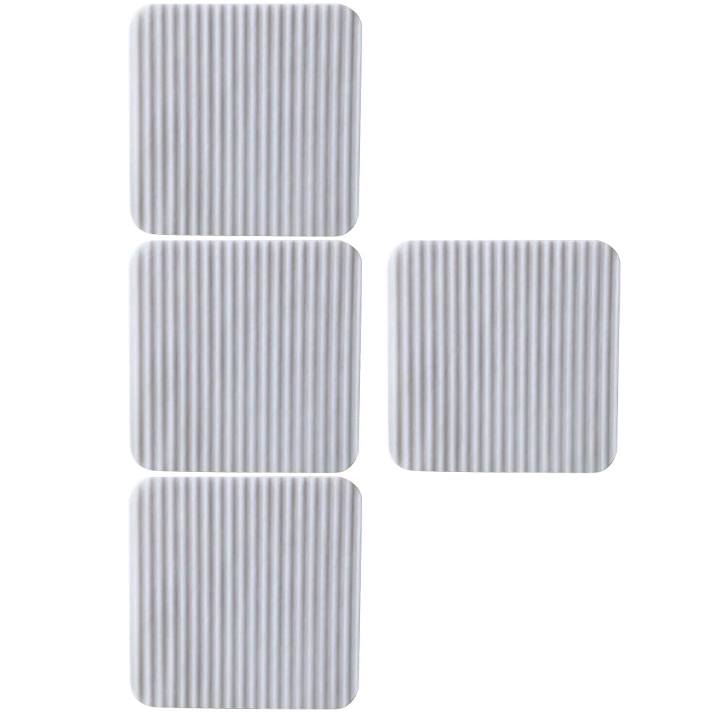 4 Pcs Mat Stickers Small Rug Glue Tape Grippers for Hardwood Floors ...