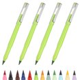 thumbnail image 1 of 4 Pcs Mechanical Sharpened Forever Pencils Set, Green, 1 of 6