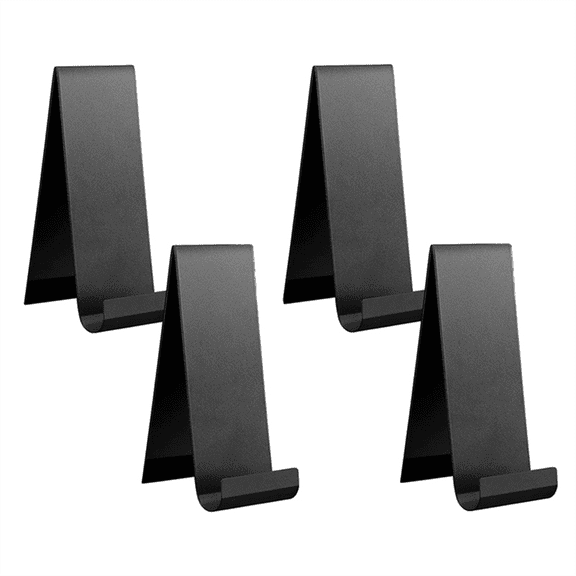 4 Pcs Metal Fancy Brochure Holder Display Flyer Stand Table Vertical Countertop Literature Organizer