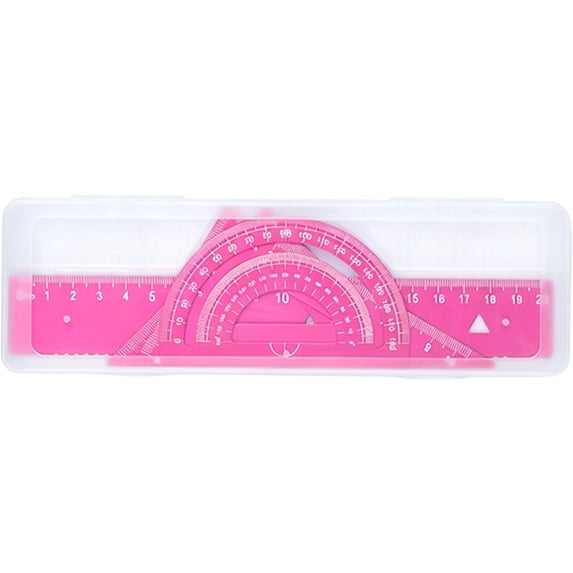 4 Pcs Metal Geometry Measuring Set, Aluminum alloy Drafting Rulers, Math Drafting Instruments, Portable Math Drafting Rulers, Right Angle Triangular Measuring Tools, Precision Measuring Tool Pack