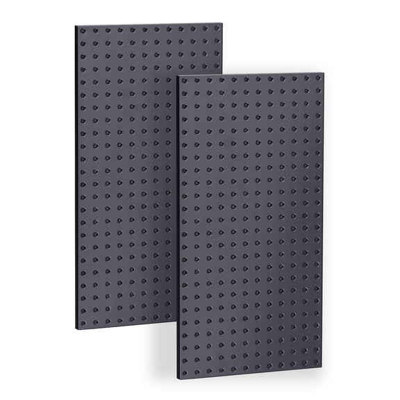 4 Pcs Metal Pegboard Wall Panels, Peg Boards for Garage Tool Storage