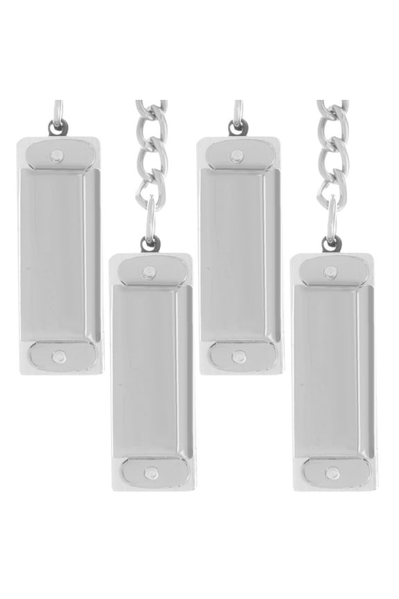 4 Pcs Mini Backpack Backpack Key Pendant Keychain for Bag Mini Harmonica Bag Key Rings Key Ring Metal Keyring Child