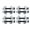 4 Pcs Mini Coil Spring Compressor 2 Way Adjustable Spring Spacer Carbon Steel Shocks Adjuster
