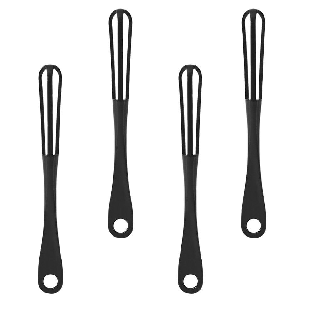 4 Pcs Mini Egg Beater Coffee Blender Hand Mixer for Drinks Manual