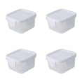 thumbnail image 1 of 4 Pcs Mini Food Storage Containers, Small Tupperware Containers with Lids, Condiment Sauce Containers, Mini Freezer Storage Containers Airtight Containers, Dishwasher Freezer and Microwave Safe, 1 of 6