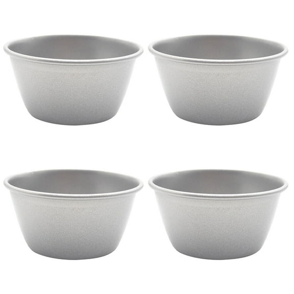 4 Pcs Mini Tart Pans Baking Cookies Cake Mold Shell Molds Egg Non Stick Para Hornear Small