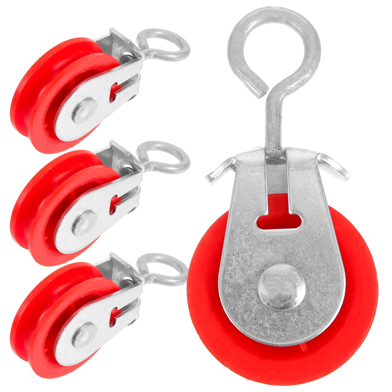 4 Pcs Multiuse Greenhouse Part Pulley Wheel Greenhouse Accessories