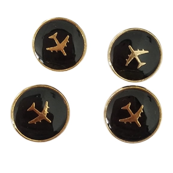 4 Pcs Multifunctional Buttons Uniform Buttons Pants Buttons Jackets Buttons Sewing Buttons