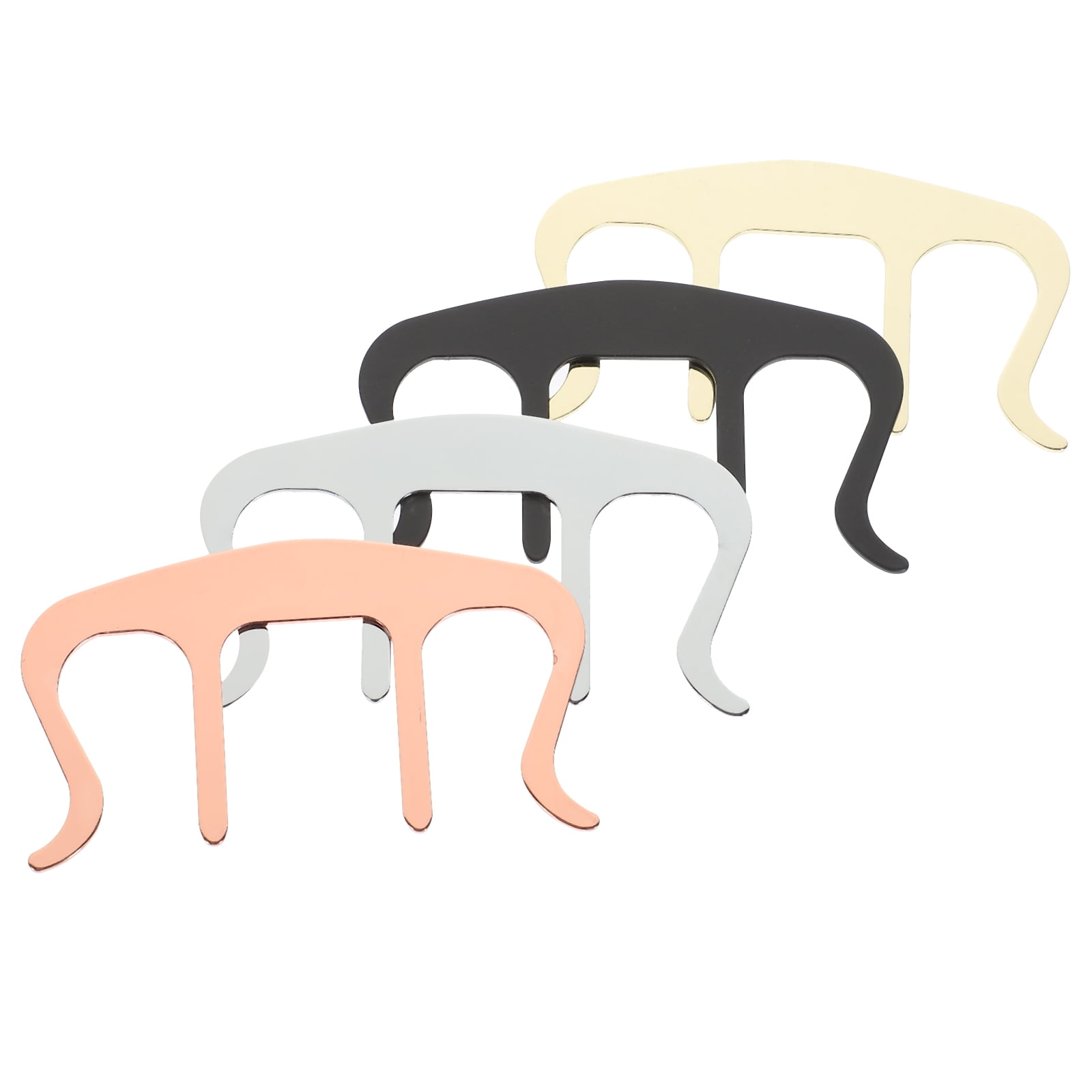 4 Pack Sheet Music Holder Clips - Universal Piano Music Stand Page Clips For Musicians & Students