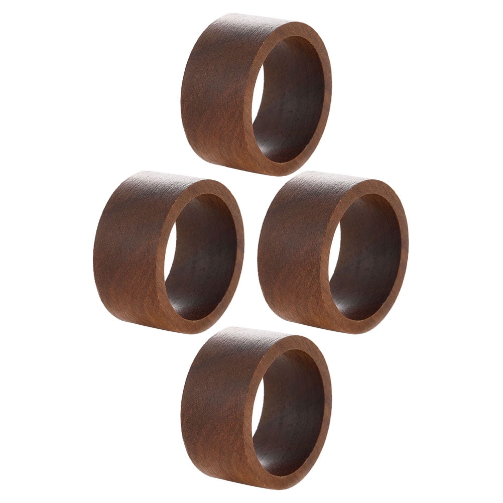 4 Pcs Napkin Ring Rings Holder Home Decor Wedding Table Dinner Dining