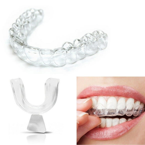4 Pcs Night Mouth Guard Gum Shield for Bruxism Teeth Protector Whitening Grinding Bites Brace