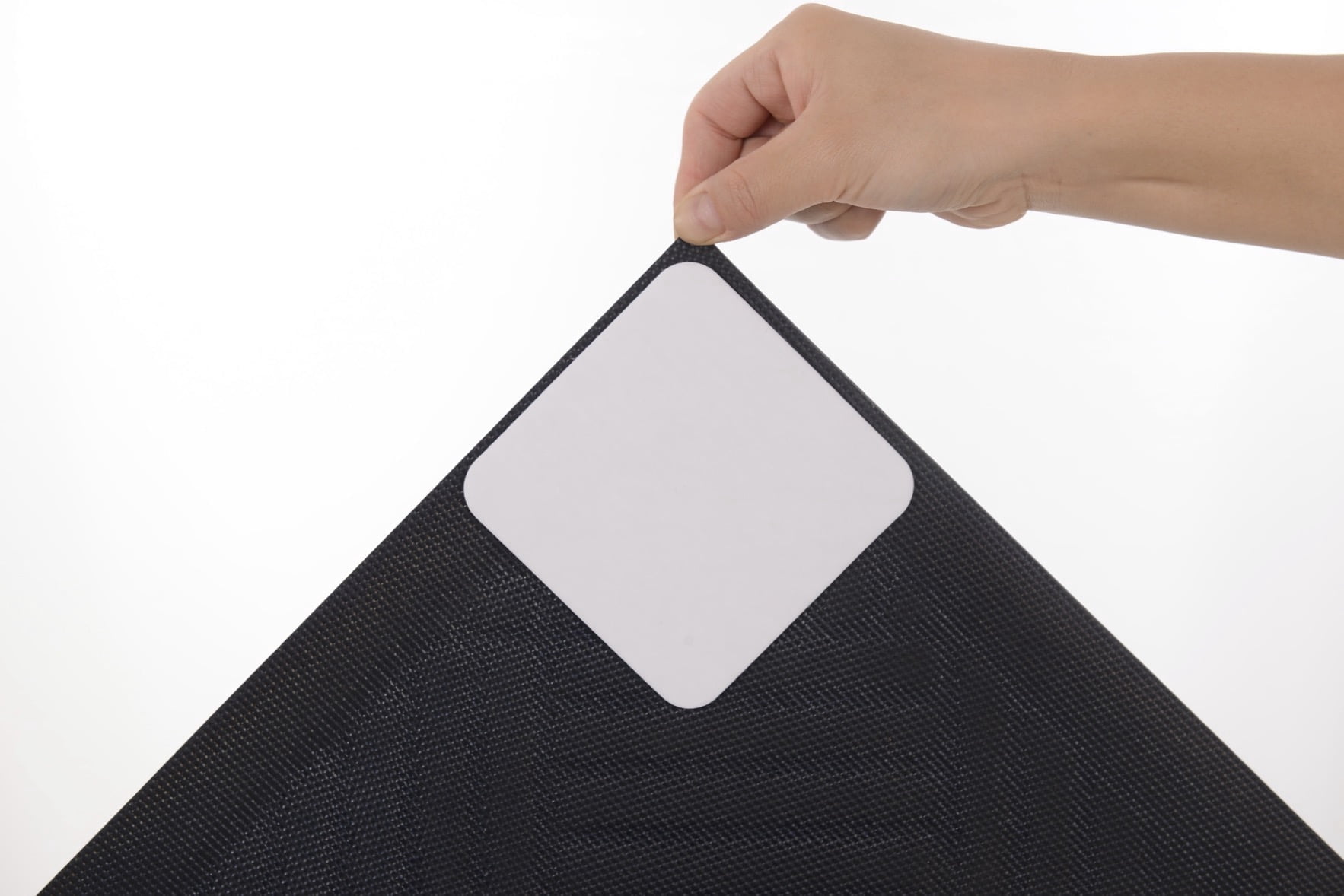 Washable Rug Sticker Example 4 Pcs Non Slip Rug Pads, Gripper for Rug for Hardwood Floors, Tile ...