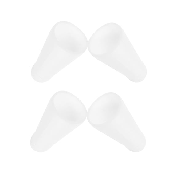 4 Pcs Non-slip Stylus Stylus Replacement 1.00X0.50X0.20CM White