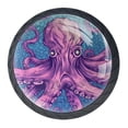 thumbnail image 1 of 4 Pcs Octopus Knobs for Kitchen Cabinet Cupboard Dresser Bookcase Drawer Pulls Handles Round Home Decor, 1 of 8