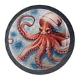 thumbnail image 1 of 4 Pcs Octopus Knobs for Kitchen Cabinet Cupboard Dresser Bookcase Drawer Pulls Handles Round Home Decor, 1 of 8