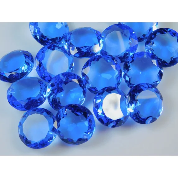 4 Pcs Of Hydro Swiss BT Qtz Beads Top Front To Back Drilled Round Cut 15x15MM