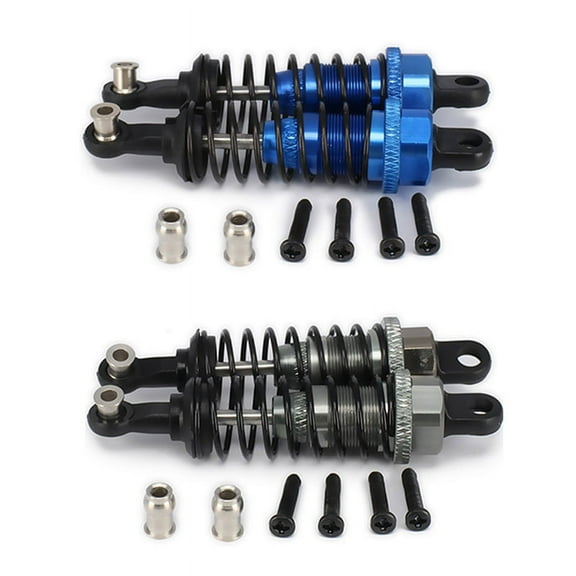 4 Pcs Oil Adjustable 65mm Damper for A959 A969 A979 K929 Dark Blue & Titanium
