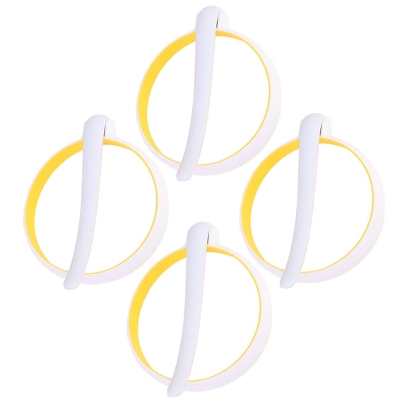 GOOHOCHY Egg Molds Silicone 4Pcs 5.1x3.9x3.9in