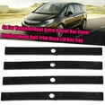 thumbnail image 1 of 4 Pcs Opel Astra H Roof Rack Bar Cover Replacement Rail Trim Cap Lid, 1 of 8