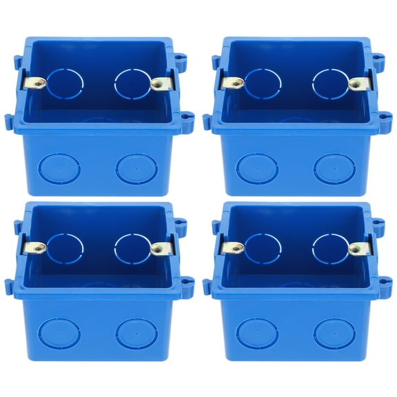4 Pcs Outdoor Supply Jst Connector Power Wire Junction Box Cable Storage Electrical Protective Device Pvc