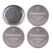 4-Pcs - Panasonic CR1620 Prepackaging 3v Lithium Coin Cell Battery