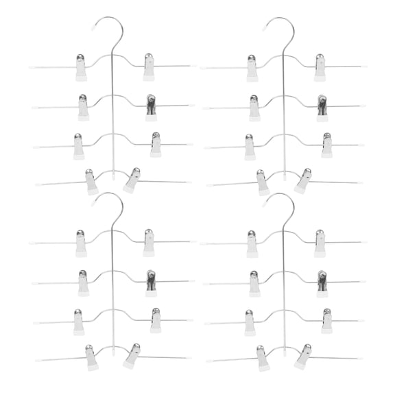 4 Pcs Logo Stickers Decals Trouser Hanger Clothes