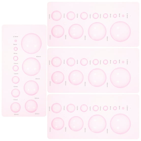 4 Pcs Paper Quilling Mould DIY Paper Craft Tools Practical Paper Quilling Tool