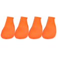 4 Pcs Paw Covers Dogs Dog Rubber Booties Dog Boots Paw Protectors Small