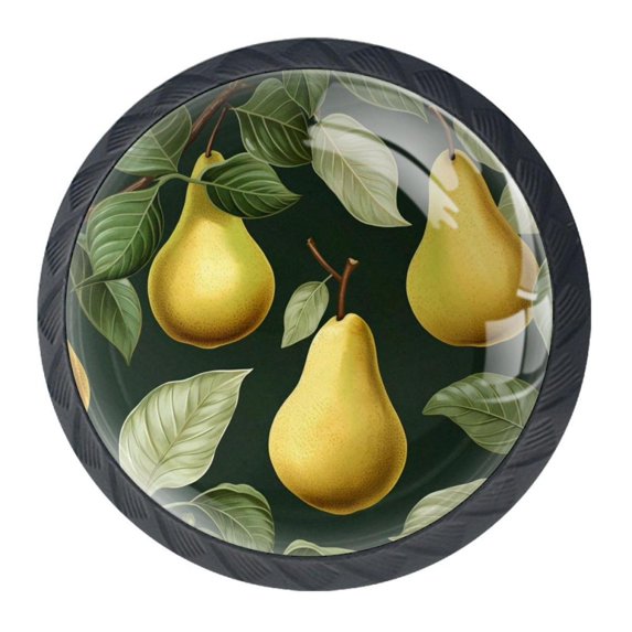 Fresh Look at 4 Pcs Pear Knobs For Kitchen Cabinet Cupboard Dresser Bookcase