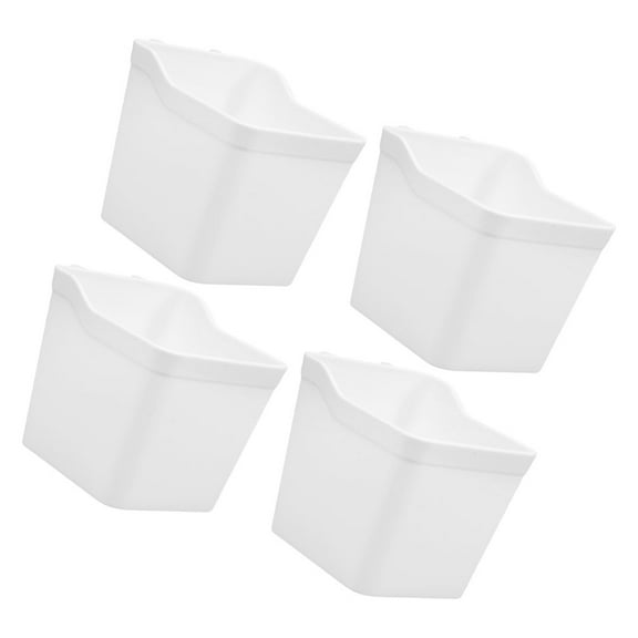 4 Pcs Pegboard Storage Bins Peg Board Pegboard Accessories for Craft Room Bolt Bin Cup Holder Organizer Office