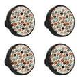 thumbnail image 1 of 4 Pcs People and Bubbles Color Knobs for Kitchen Cabinet Cupboard Dresser Bookcase Drawer Pulls Handles Round Home Decor, 1 of 5