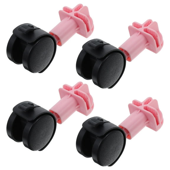 4 Pcs Pet Carrier Casters Wheels Dog Crates Wheels Dog Rolling Crate Wheels Cat Cage Replacement Wheels For Small Dog Cat Cage