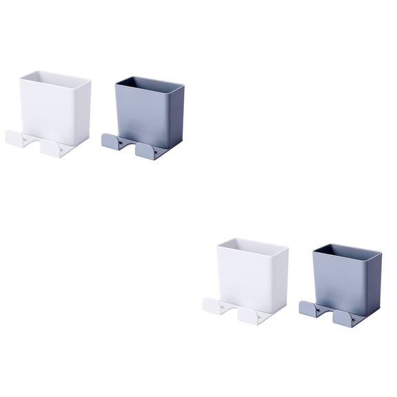 4 Pcs Phone Charging Bracket Cell Stand Universal Tv Mount Mounts Shelves Wall Mounted Hanging for